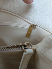 CHANEL COCO CAVIAR TOP HANDLE, LIZARD NOT EMBOSSED, RARE