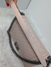 CHANEL BABY PINK CALFSKIN NEW MEDIUM BOY BAG