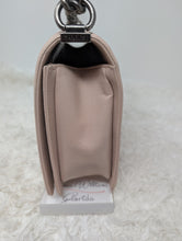 CHANEL BABY PINK CALFSKIN NEW MEDIUM BOY BAG