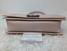 CHANEL BABY PINK CALFSKIN NEW MEDIUM BOY BAG