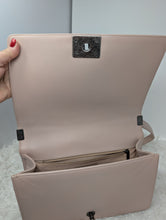 CHANEL BABY PINK CALFSKIN NEW MEDIUM BOY BAG