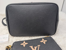 LOUIS VUITTON BLACK BICOLOR NEONOE MM WITH MATCHING POUCH