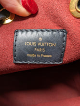 LOUIS VUITTON BLACK BICOLOR NEONOE MM WITH MATCHING POUCH