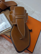 HERMES SANDALS, SIZE 6 WITH BOX