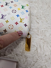 LOUIS VUITTON WHITE MULTICOLOR ZIPPY WALLET