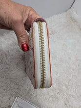 LOUIS VUITTON WHITE MULTICOLOR ZIPPY WALLET