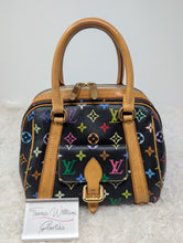 LOUIS VUITTON BLACK MULTICOLOR MURAKAMI PRISCILLA