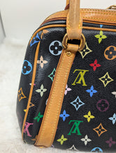 LOUIS VUITTON BLACK MULTICOLOR MURAKAMI PRISCILLA