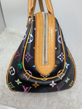 LOUIS VUITTON BLACK MULTICOLOR MURAKAMI PRISCILLA