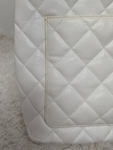 CHANEL WHITE MEDALLION TOTE