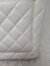 CHANEL WHITE MEDALLION TOTE