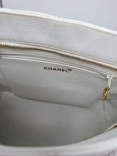 CHANEL WHITE MEDALLION TOTE