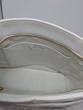 CHANEL WHITE MEDALLION TOTE