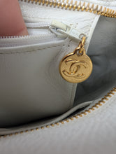 CHANEL WHITE MEDALLION TOTE
