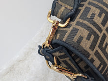 FENDI BAGUETTE MIDI JACQUARD FLAP BAG