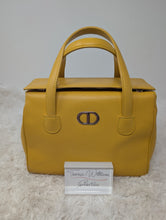 CHRISTIAN DIOR YELLOW HANDBAG