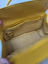CHRISTIAN DIOR YELLOW HANDBAG