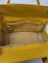 CHRISTIAN DIOR YELLOW HANDBAG