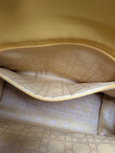 CHRISTIAN DIOR YELLOW HANDBAG