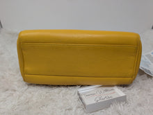 CHRISTIAN DIOR YELLOW HANDBAG