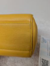 CHRISTIAN DIOR YELLOW HANDBAG