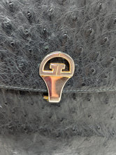 GUCCI VINTAGE OSTRICH SHOULDER BAG