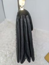 GUCCI VINTAGE OSTRICH SHOULDER BAG