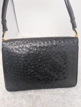 GUCCI VINTAGE OSTRICH SHOULDER BAG