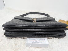 GUCCI VINTAGE OSTRICH SHOULDER BAG