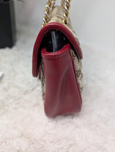 GUCCI SMALL MARMONT, RED TRIM