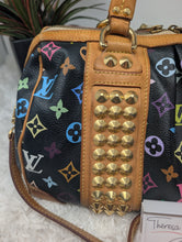 LOUIS VUITTON BLACK MULTICOLOR COURTNEY MM