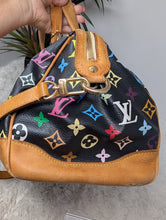 LOUIS VUITTON BLACK MULTICOLOR COURTNEY MM