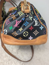 LOUIS VUITTON BLACK MULTICOLOR COURTNEY MM
