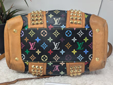 LOUIS VUITTON BLACK MULTICOLOR COURTNEY MM