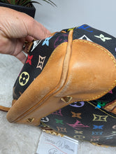 LOUIS VUITTON BLACK MULTICOLOR COURTNEY MM