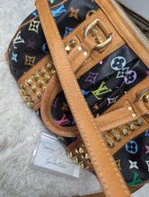 LOUIS VUITTON BLACK MULTICOLOR COURTNEY MM