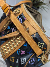 LOUIS VUITTON BLACK MULTICOLOR COURTNEY MM