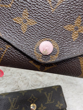 LOUIS VUITTON MONOGRAM JOSEPHINE WALLET, PINK INTERIOR