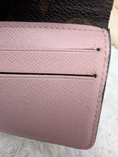LOUIS VUITTON MONOGRAM JOSEPHINE WALLET, PINK INTERIOR