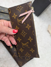 LOUIS VUITTON MONOGRAM JOSEPHINE WALLET, PINK INTERIOR
