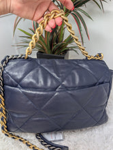 CHANEL 19 NAVY BLUE, NEW MED/LG, EXCELLENT