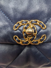 CHANEL 19 NAVY BLUE, NEW MED/LG, EXCELLENT