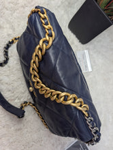 CHANEL 19 NAVY BLUE, NEW MED/LG, EXCELLENT