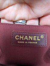 Chanel Burgundy Boy, old medium, gold hardware, MINT