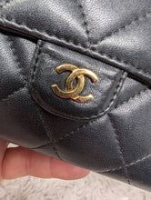 CHANEL BLACK LONG WALLET
