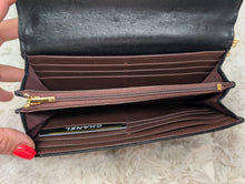 CHANEL BLACK LONG WALLET