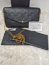LOUIS VUITTON BLACK EMPREINTE FELICIE