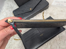 LOUIS VUITTON BLACK EMPREINTE FELICIE