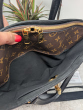 LOUIS VUITTON MONOGRAM FLOWER TOTE, NOIR