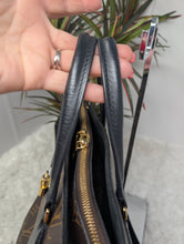 LOUIS VUITTON MONOGRAM FLOWER TOTE, NOIR
